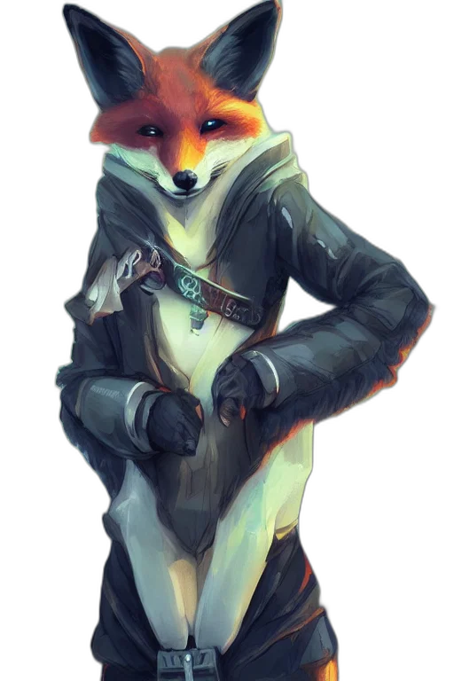 jacket, staff, animal, weapon transparent PNG cut-out