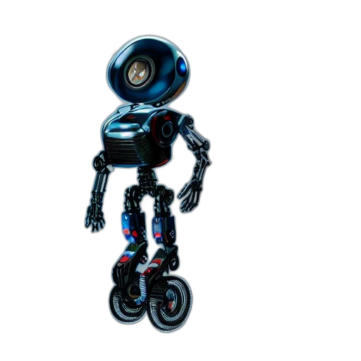robot, car, 3d render, concept art transparent PNG cut-out