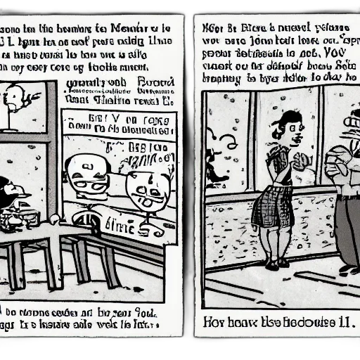 humorous, comic, strip, artwork, writing, gary, larson transparent PNG cut-out