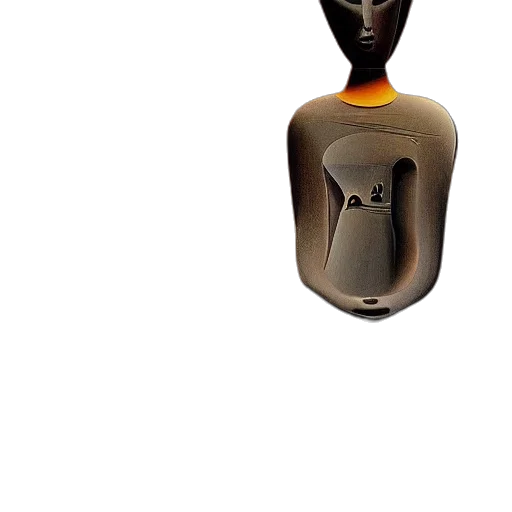bottle, robot, mask, jewelry transparent PNG cut-out
