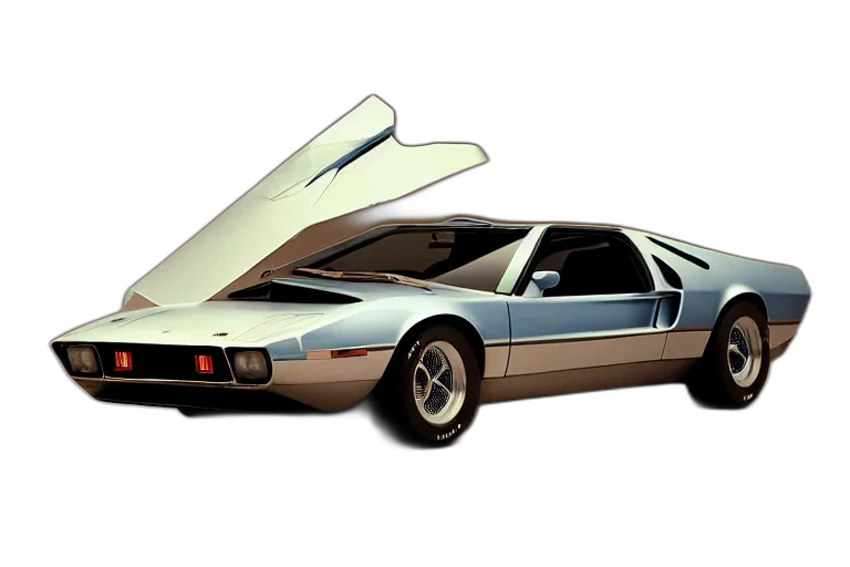 car, 3d render, concept art, photorealistic transparent PNG cut-out