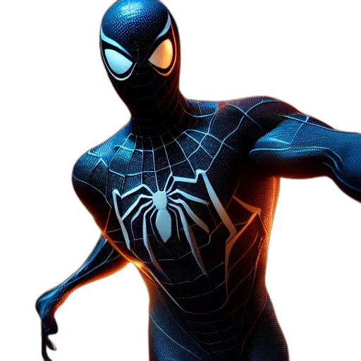 mask, concept art, comic book art, 3d render transparent PNG cut-out