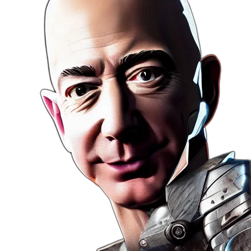 robot, face, staff, dragon transparent PNG cut-out