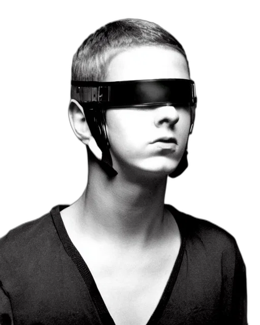 mask, face, robot, hat, cyberpunk, photorealistic, 3d render, concept art transparent PNG cut-out