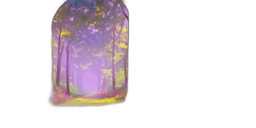 bottle, dress, tree, jacket transparent PNG cut-out