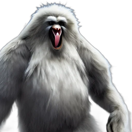 creature, animal, face, concept art, photorealistic, 3d render, concept, art transparent PNG cut-out