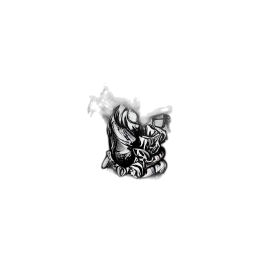 dragon, crown, mask, creature transparent PNG cut-out