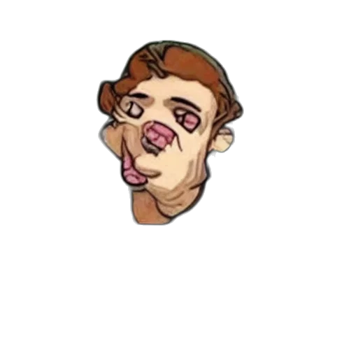 face, staff, mask, creature, cartoon, concept art, watercolor, pixel art transparent PNG cut-out