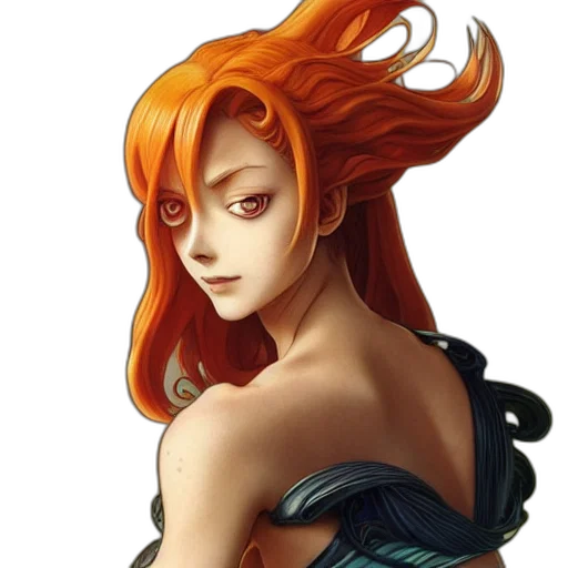 face, dress, fantasy art, concept art transparent PNG cut-out
