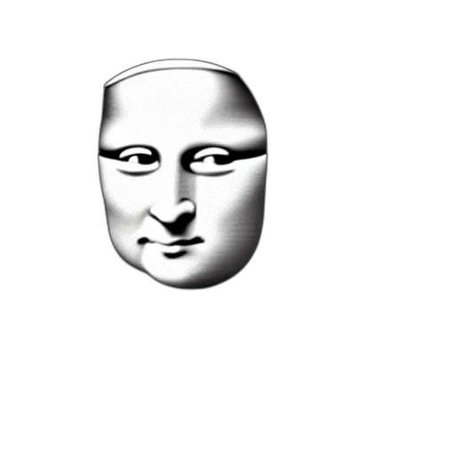 mask, face, robot, creature transparent PNG cut-out