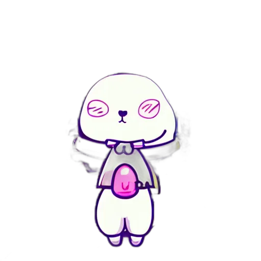creature, cartoon, pixel art, concept art, anime, pastel, small, cute transparent PNG cut-out