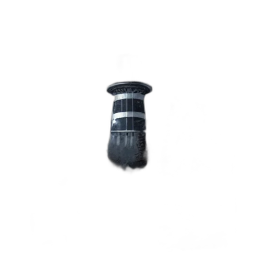 bottle, umbrella, shoes, weapon, 3d render, photorealistic, monochrome, nuclear transparent PNG cut-out