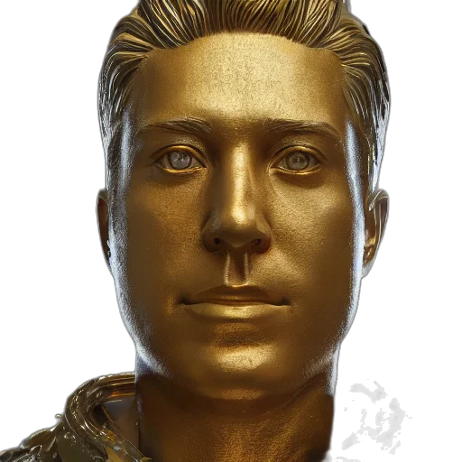 face, mask, robot, staff, photorealistic, 3d render, concept art, oil painting transparent PNG cut-out