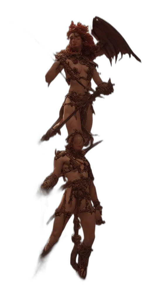 staff, weapon, sword, creature transparent PNG cut-out