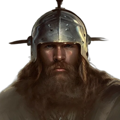 sword, face, crown, hat, fantasy art, concept art, photorealistic, comic book art transparent PNG cut-out