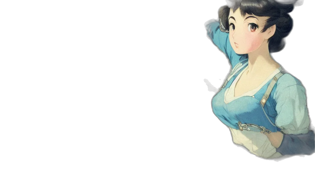 dress, weapon, anime, pixel art, 3d render, concept art, blue, pastel transparent PNG cut-out