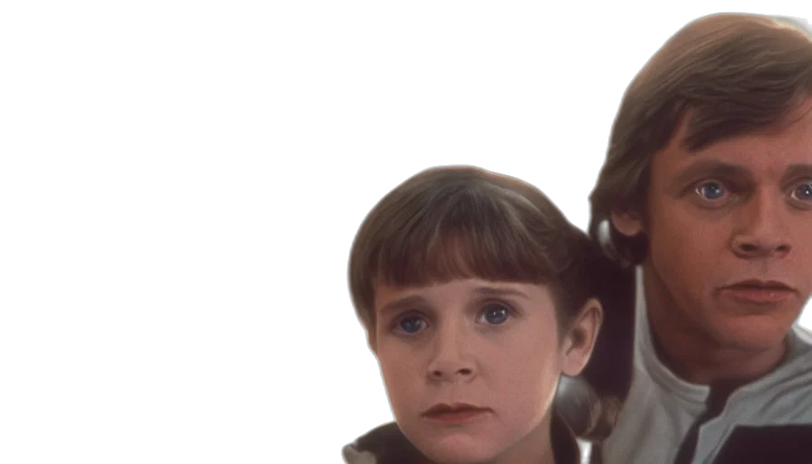 face, hair, robot, staff transparent PNG cut-out