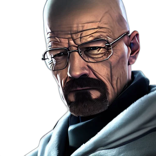face, staff, mask, comic book art, photorealistic, concept art, cyberpunk, digital transparent PNG cut-out