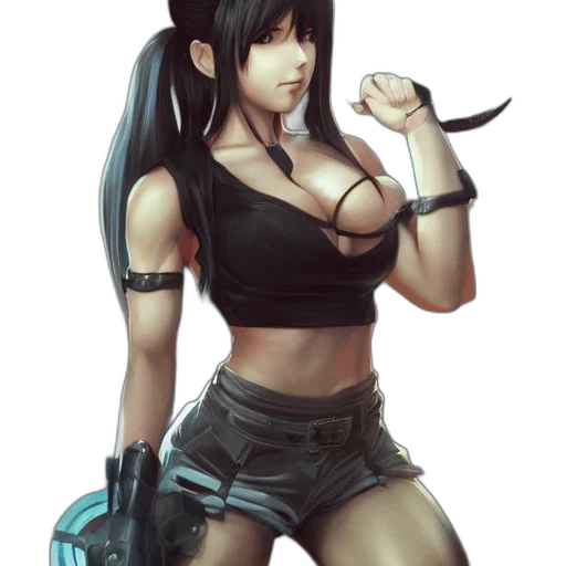 weapon, cyberpunk, fantasy art, concept art transparent PNG cut-out