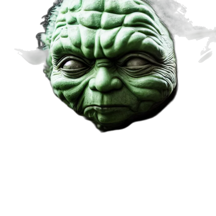 mask, face, creature, staff, photorealistic, 3d render, concept art, fantasy art transparent PNG cut-out