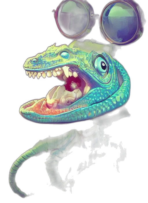 creature, dragon, mask, staff, concept art, watercolor, pixel art, fantasy art transparent PNG cut-out