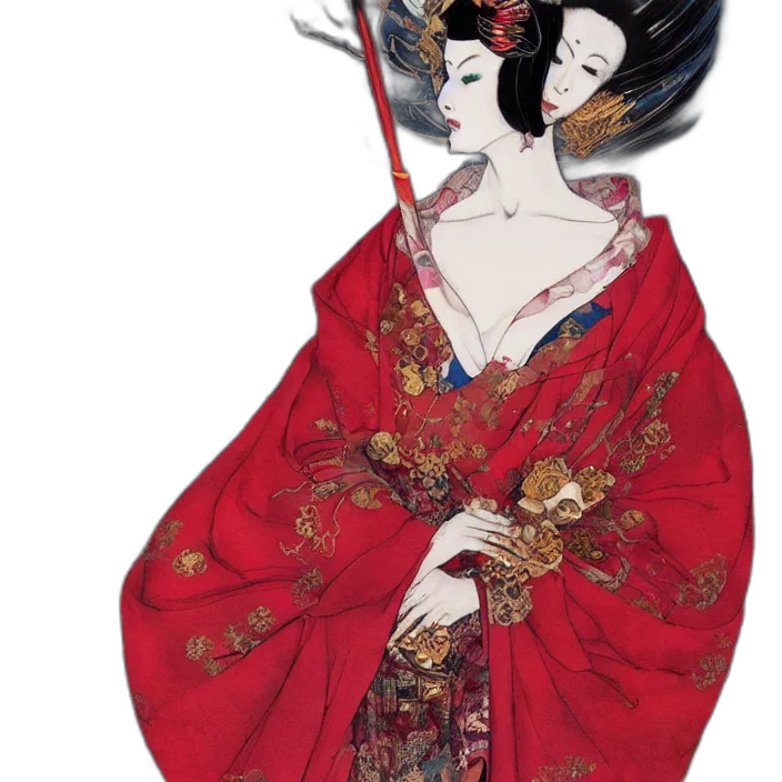 dress, staff, mask, jewelry, concept art, fantasy art, anime, pixel art transparent PNG cut-out