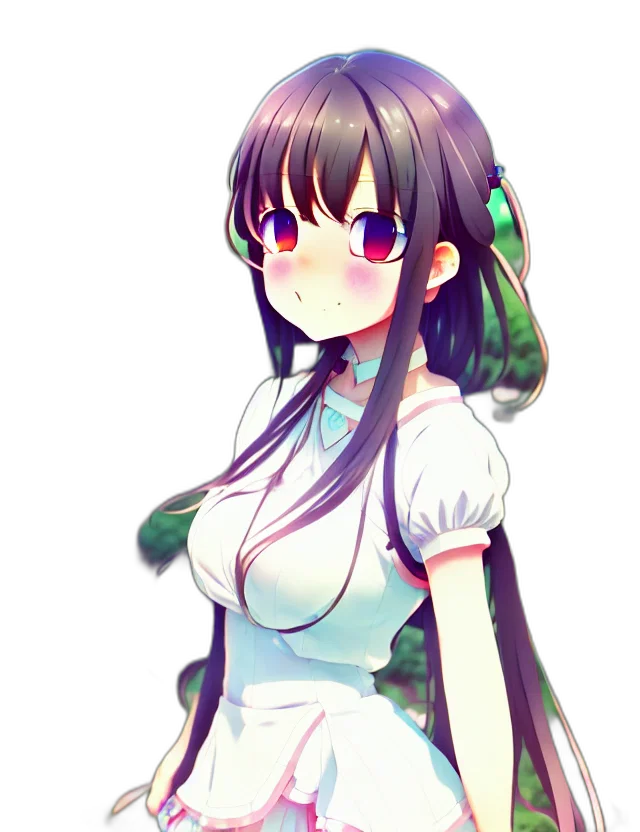 dress, staff, robot, face transparent PNG cut-out