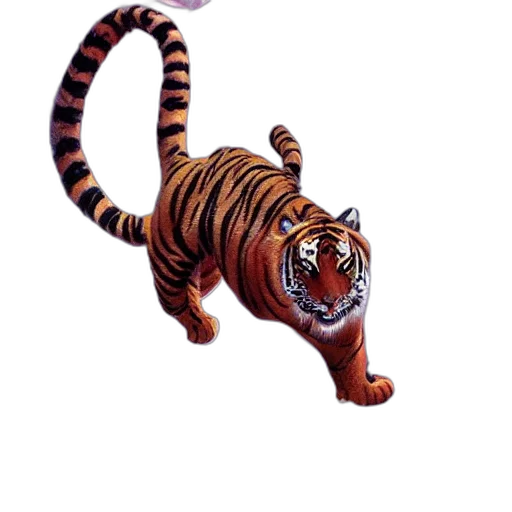 animal, creature, staff, 3d render transparent PNG cut-out