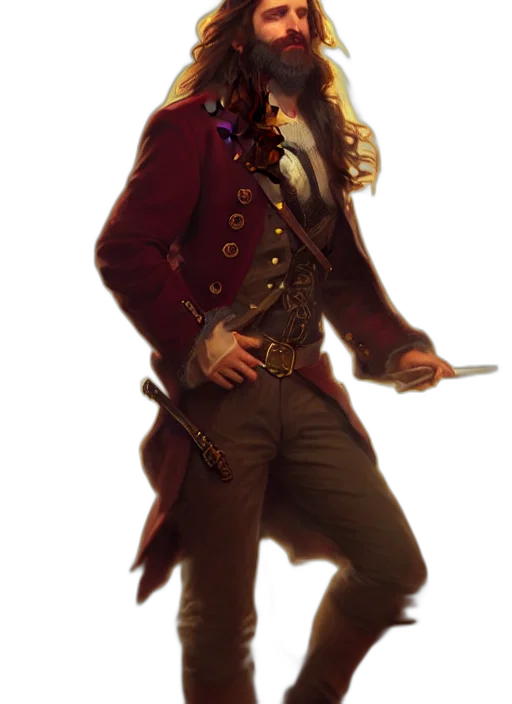 jacket, staff, weapon, concept art transparent PNG cut-out