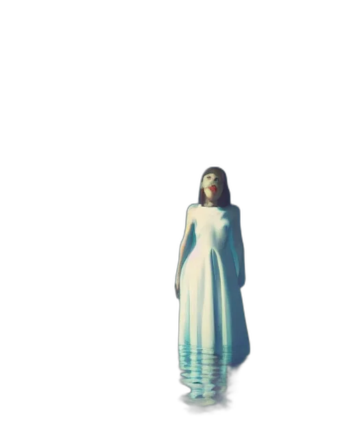 dress, creature, robot, sword transparent PNG cut-out