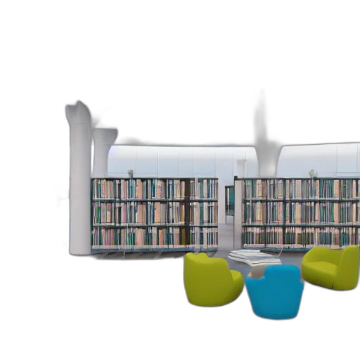 furniture, 3d render, concept art, peaceful transparent PNG cut-out