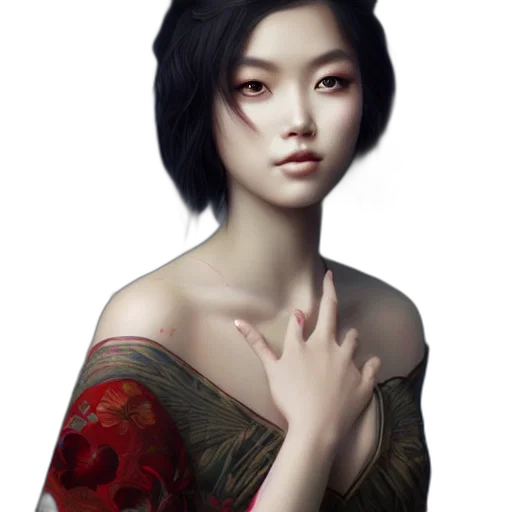 dress, face, mask, jewelry transparent PNG cut-out