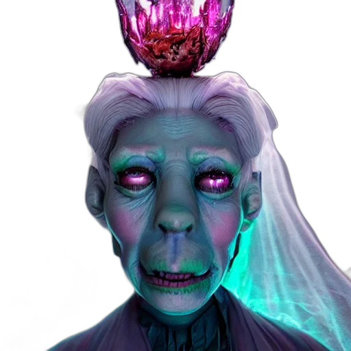 mask, crown, face, staff transparent PNG cut-out
