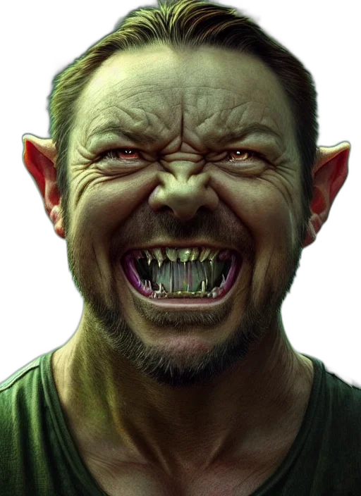 face, mask, creature, staff transparent PNG cut-out