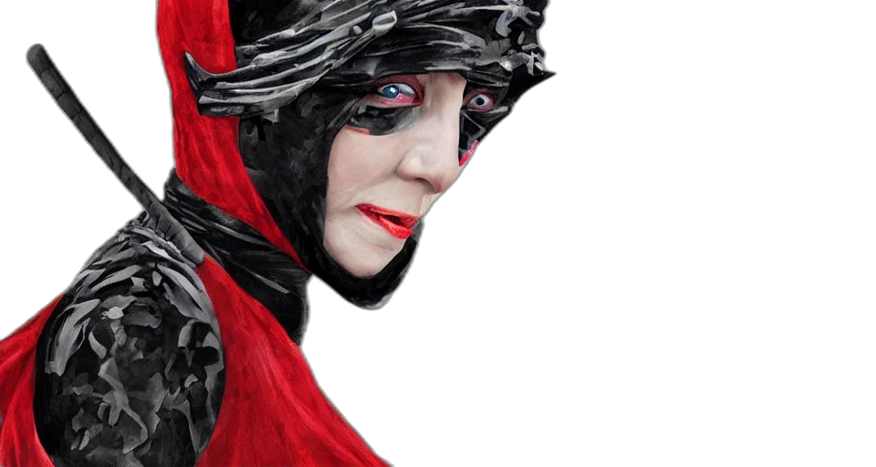 mask, comic book art, fantasy art, concept art transparent PNG cut-out