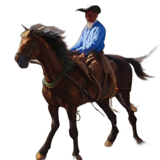 staff, animal, hat, jacket transparent PNG cut-out
