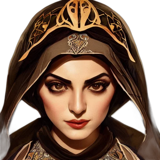 face, crown, jewelry, mask transparent PNG cut-out