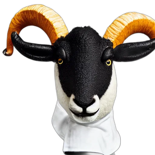 animal, mask, staff, 3d render, photorealistic, portrait, gordon, ramsay transparent PNG cut-out