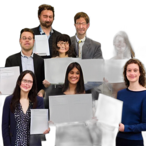 staff, face, masters, thesis transparent PNG cut-out