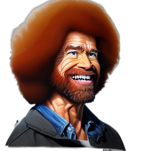 hair, face, hat, staff transparent PNG cut-out
