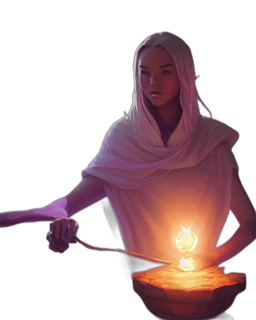 staff, sword, jewelry, fantasy art transparent PNG cut-out
