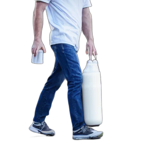 bottle, staff, robot, concept art transparent PNG cut-out