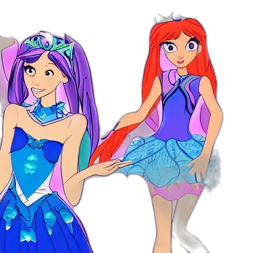 dress, cartoon, concept art, 3d render transparent PNG cut-out