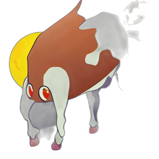animal, creature, staff, hat, concept art, 3d render, pixel art, fantasy art transparent PNG cut-out