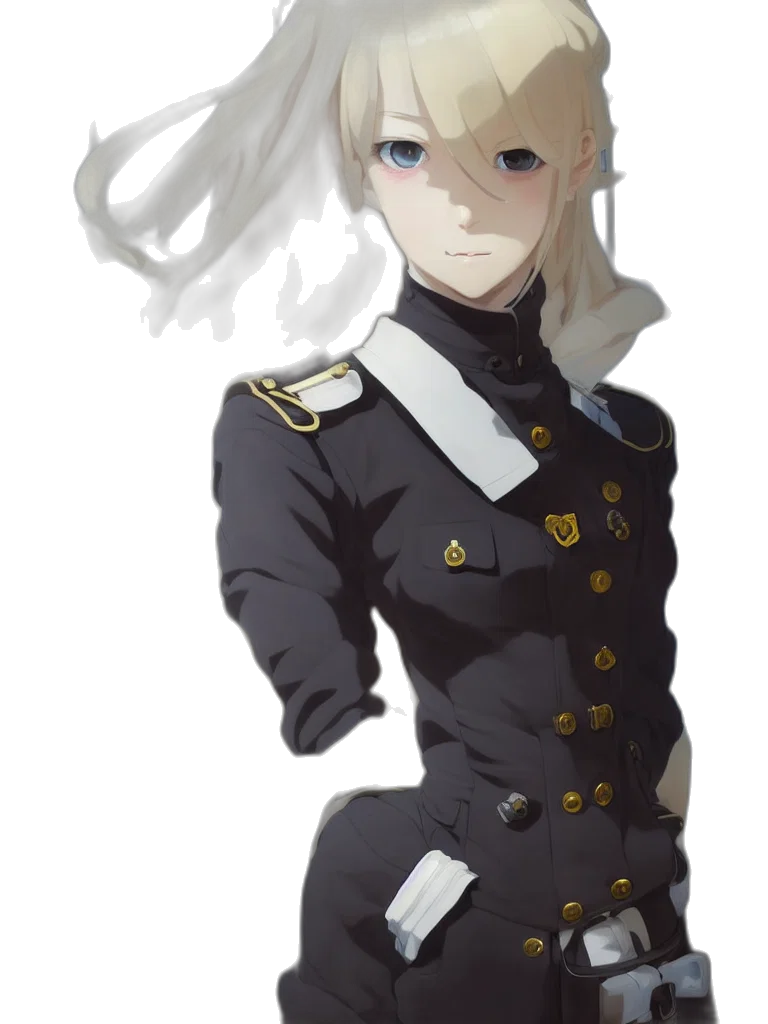 staff, crown, face, jacket transparent PNG cut-out