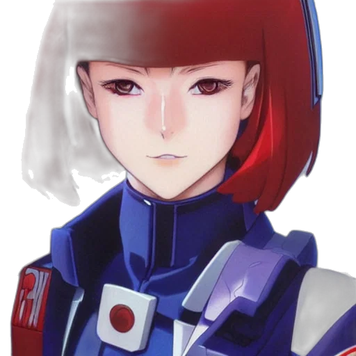 robot, face, staff, jacket transparent PNG cut-out