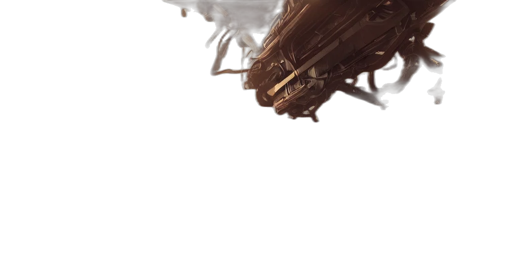 robot, weapon, dragon, crown transparent PNG cut-out