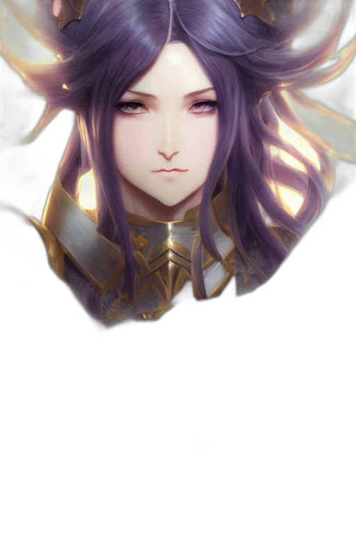 crown, face, mask, staff, fantasy art, anime, watercolor, concept art transparent PNG cut-out