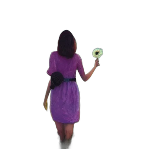dress, staff, jewelry, mask transparent PNG cut-out