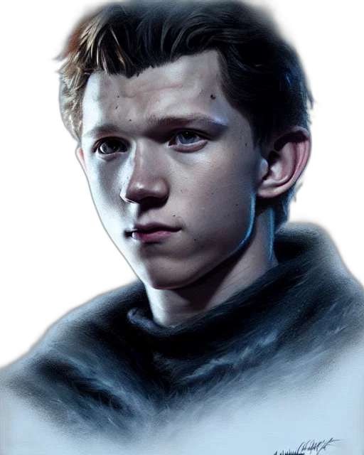 face, comic book art, photorealistic, fantasy art transparent PNG cut-out